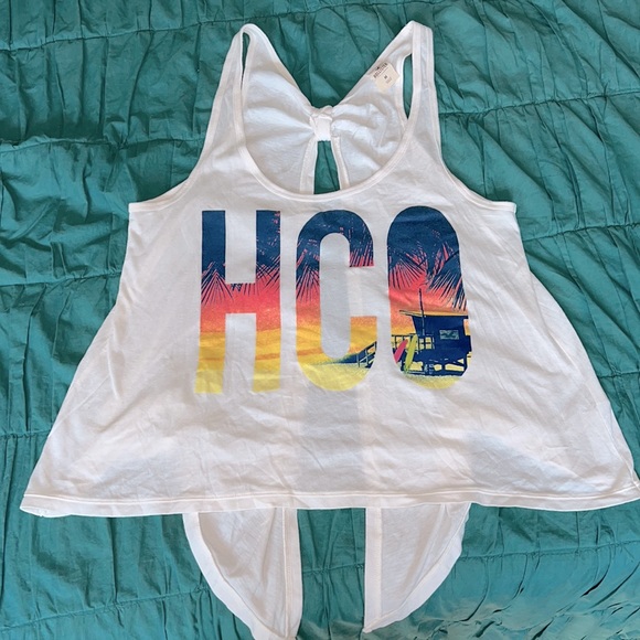 Hollister Tops - Vintage Hollister Open back Tank Size M